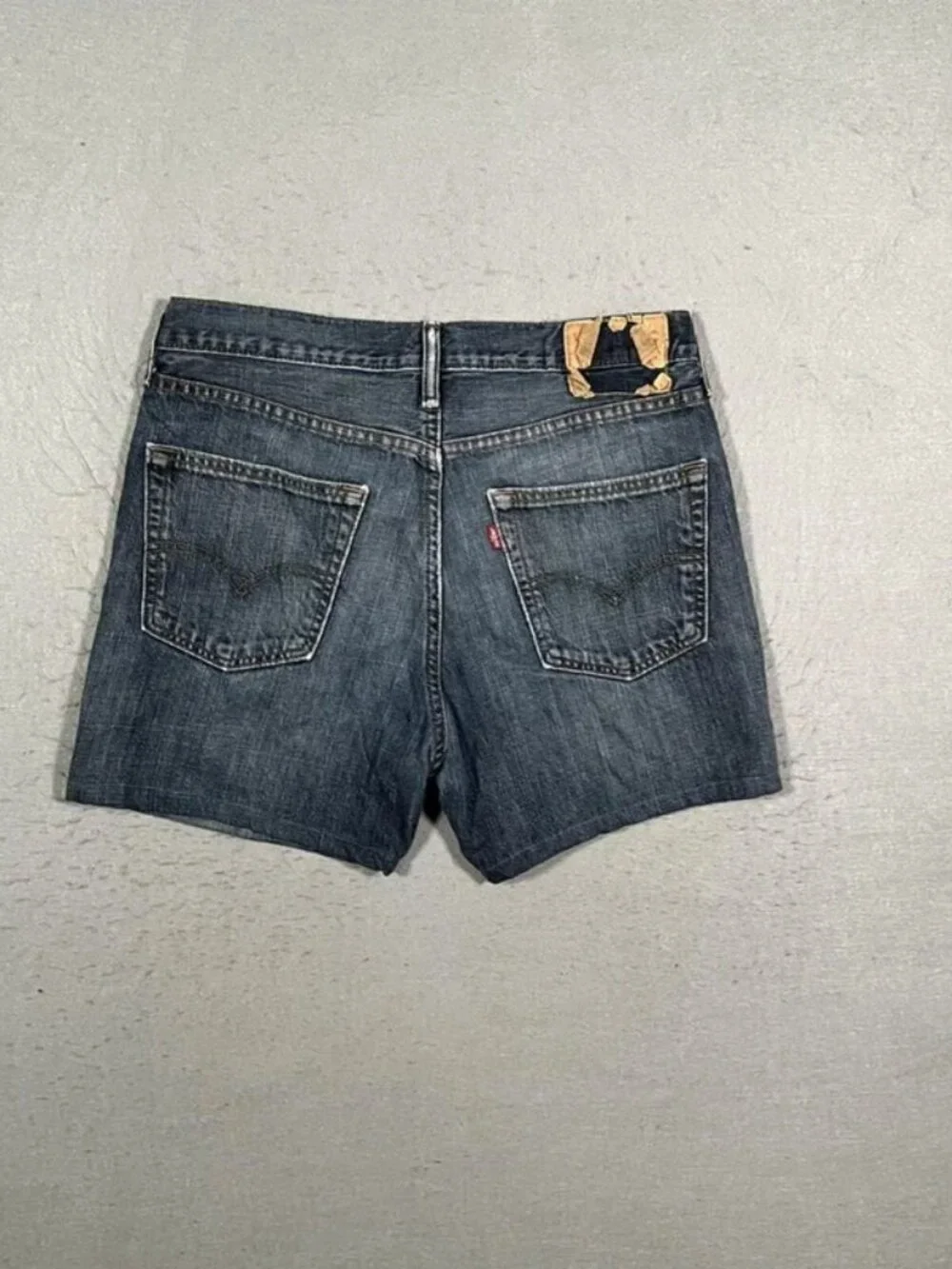 Levi’s Blue Denim Shorts Red Tab Vintage W34 I5